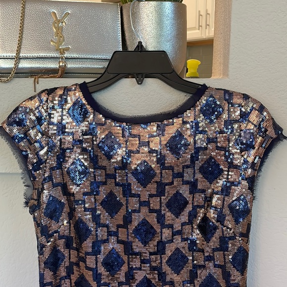 💜 Vince Camuto Dress sequins cocktail dress Party dress iso - Picture 6 of 17